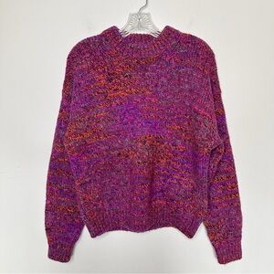 Samsoe Samsoe Renu Crew Sweater Magenta Melange